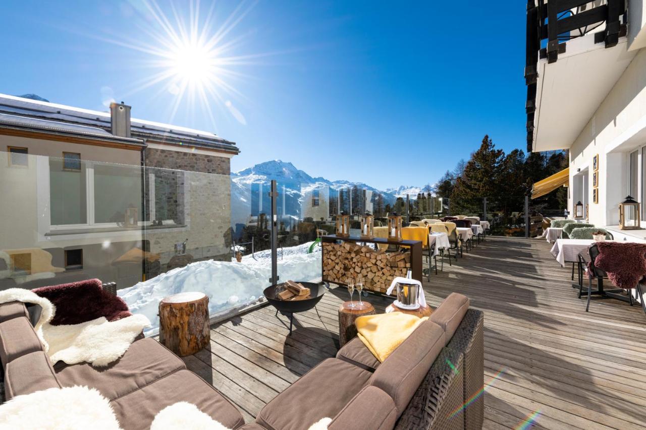Berghotel Randolins Saint-Moritz Dış mekan fotoğraf