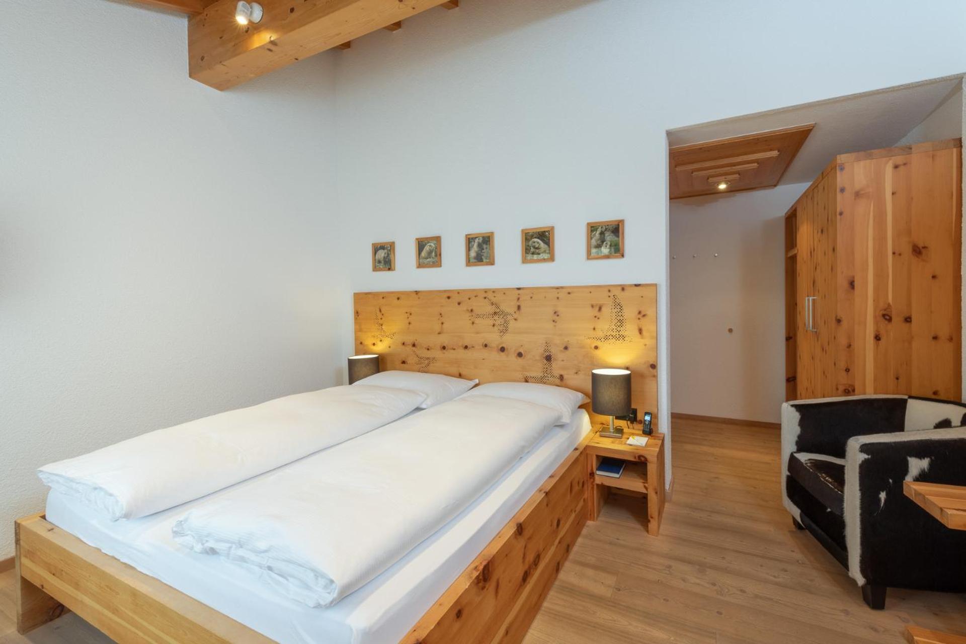 Berghotel Randolins Saint-Moritz Oda fotoğraf